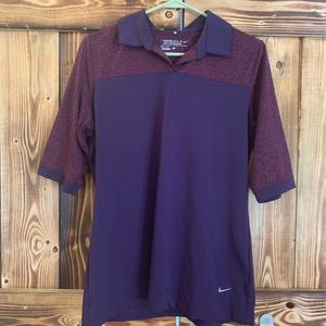 nike golf dri fit large Short Sleeve Shirt